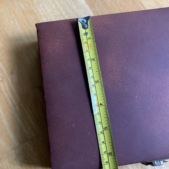 Vintage Backgammon Set Travel Brief Case - Picture 6 of 7